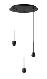 Carrie Satin Black Ceiling Lights Deco Multiple Pendant Carrie Satin Black Ceiling Lights Deco Multiple Pendant